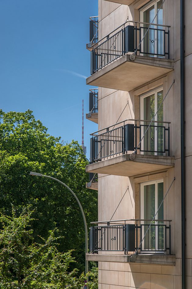 Architekturbeton, Betonfertigteile, Balkone, Victors Residenz-Hotel Berlin